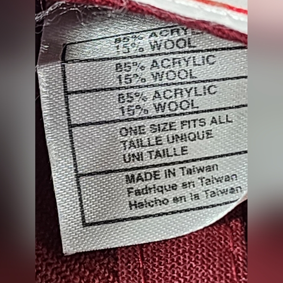 Washington Redskins Double Logo NFL Adult Hat Cap Adjustable Hook & Loop - Picture 7 of 7